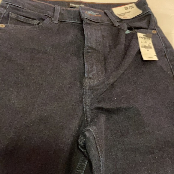 Cropped Straight High Rise Jeans - Picture 5 of 9